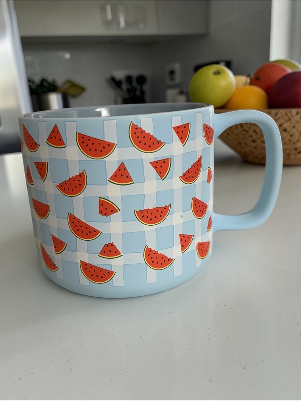 Watermelon Pattern Ceramic Mug - New